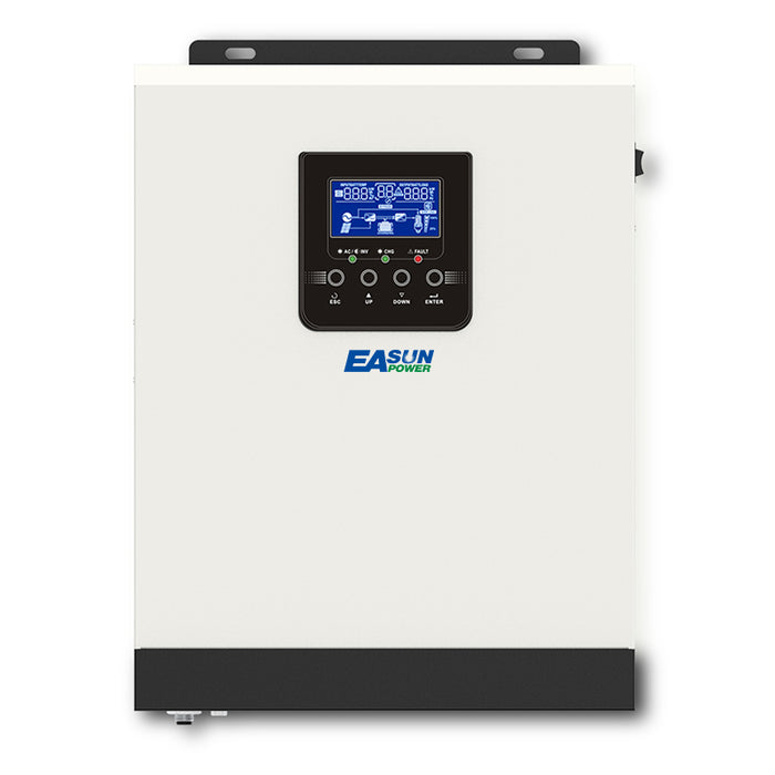 EASUN Solar Inverter 3000VA 2400W Pure Sine Wave DC 24V AC 220VAC MPPT Solar Inversor Build In 40A Solar Controller &AC Charger