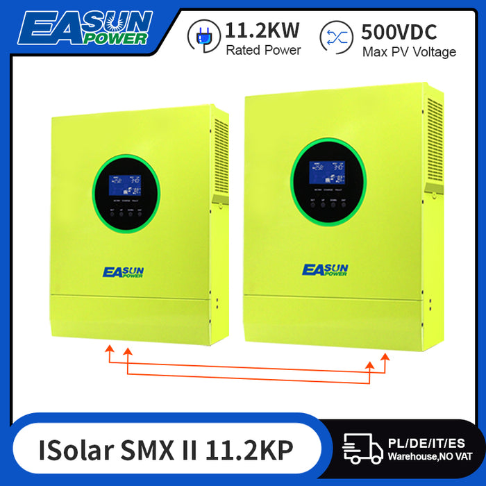 11200W Solar Inverter 500VDC 48V 220V Off Grid Inverter