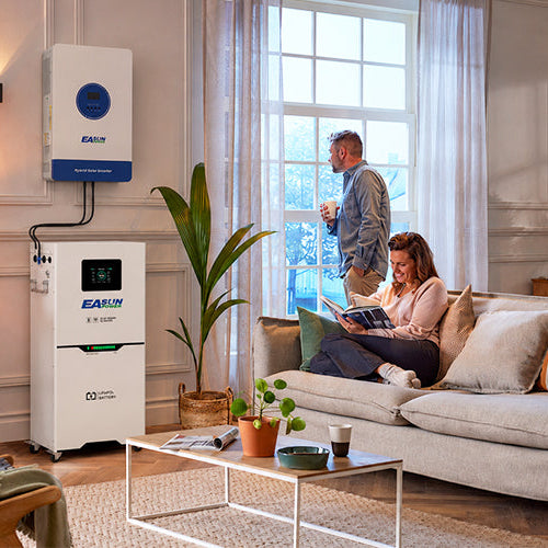 EASUN 51.2V 100Ah vs 300Ah LiFePO4 Battery: Which Solar Storage Module Fits Your Home Backup System?