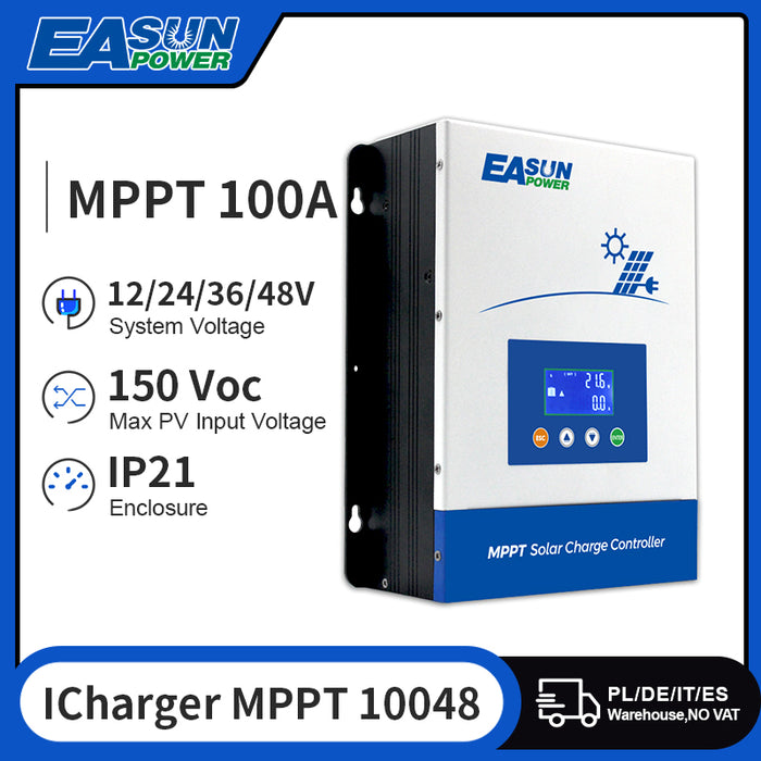 EASUN POWER 100A MPPT  Solar Charger Controller