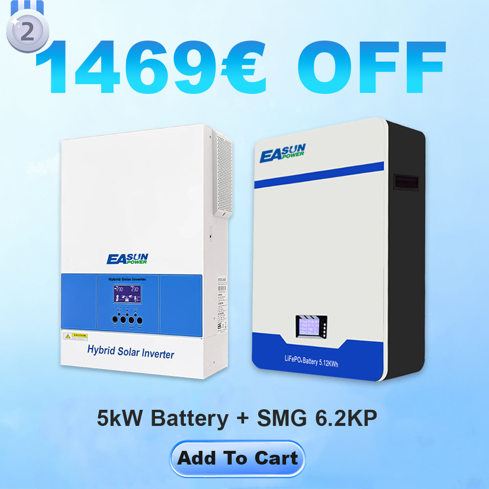 5kW Lifepo4 Battery with SMG II 6.2KP