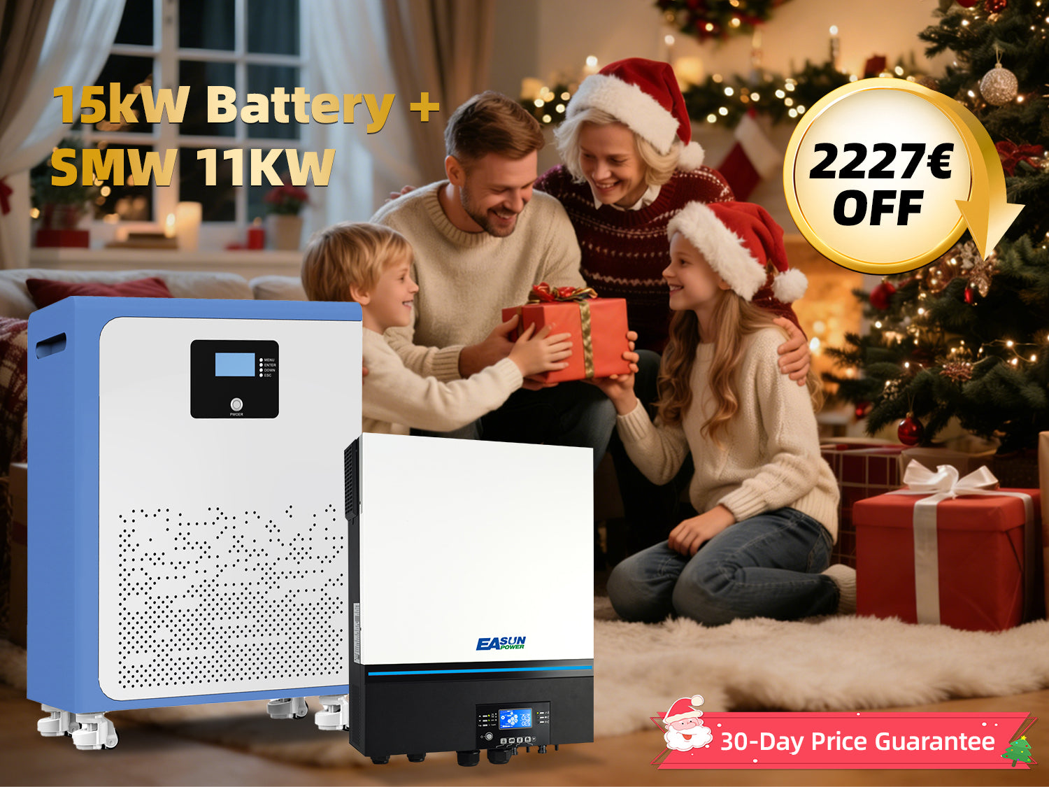 15kW Lifepo4 Battery with SMW 11KW