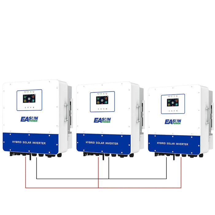 EASUN 6kW 48V Hybrid Solar Inverter Dual MPPT Battery-Feedin IP65 WiFi