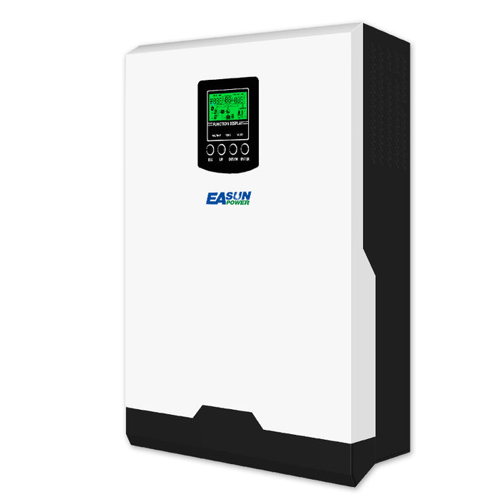 EASUN POWER 5KW Solar Inverter 220VAC Output Pure Sine Wave 50A PWM 48V Solar Charge Controller With 60A AC Charge