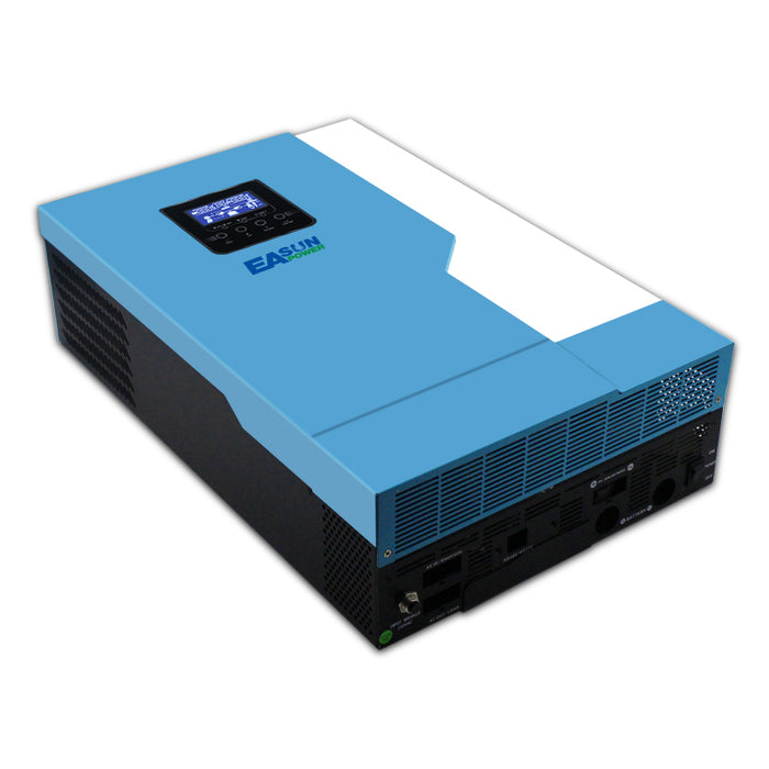 EASUN MOC 5,5KW Falownik Soalr 500Vdc MPPT 110A 500VDC Wejście PV 220VAC 48VDC 5,5KW Falownik hybrydowy czystej fali sinusoidalnej z WiFI 