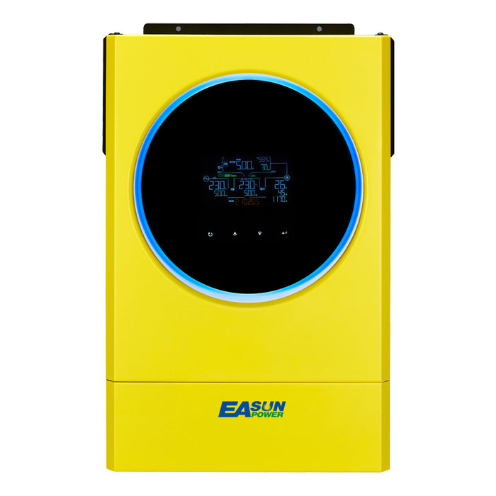 EASUN POWER 5600W Hybrid Solar Inverter MPPT 120A Solar Charger PV Input 6000W