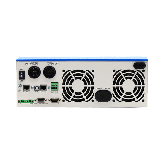 EASUN MOC 5,6KW/5600W Falownik solarny MPPT Czysta fala sinusoidalna 500VDC 60A Kontroler ładowania słonecznego 48V 220V 50 Hz/60 Hz Inwerter off-grid z modułem Wi-Fi