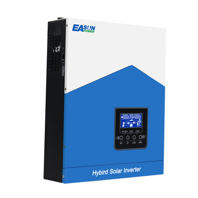 Inverter solare EASUN POWER 2,2 KW Inverter ibrido 12 V 220 V Caricabatterie solare MPPT 80 A 