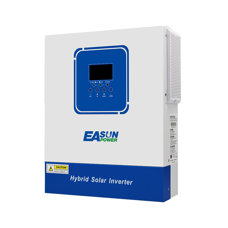 Falownik solarny EASUN Off Grid 3200 W, czysta fala sinusoidalna, wbudowany MPPT 100 A, z Wi-Fi