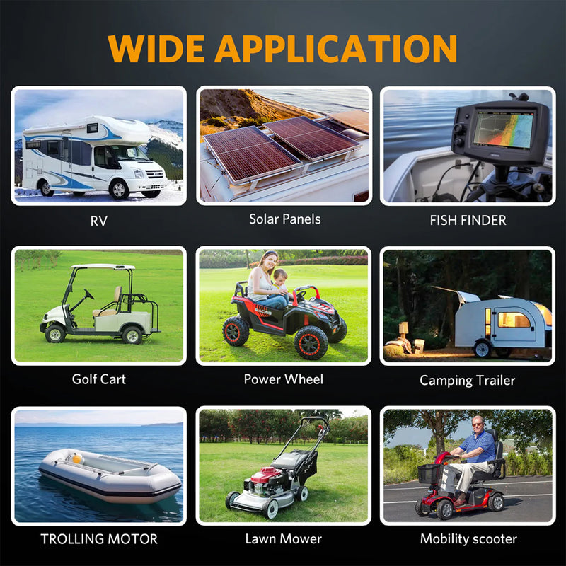 【0% VAT】EASUN POWER Lifepo4 Lithium Iron Phosphate Solar Energy Battery 12v 100Ah 12.8V