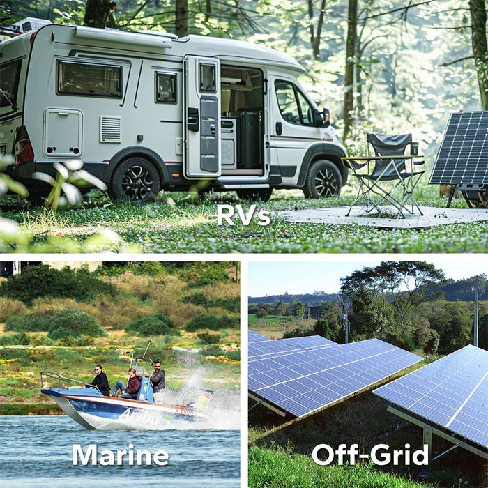 【0% VAT】Easun 12v 200Ah LifePO4 Battery Grade A Parallel and Customizable +2000 Cycle Life