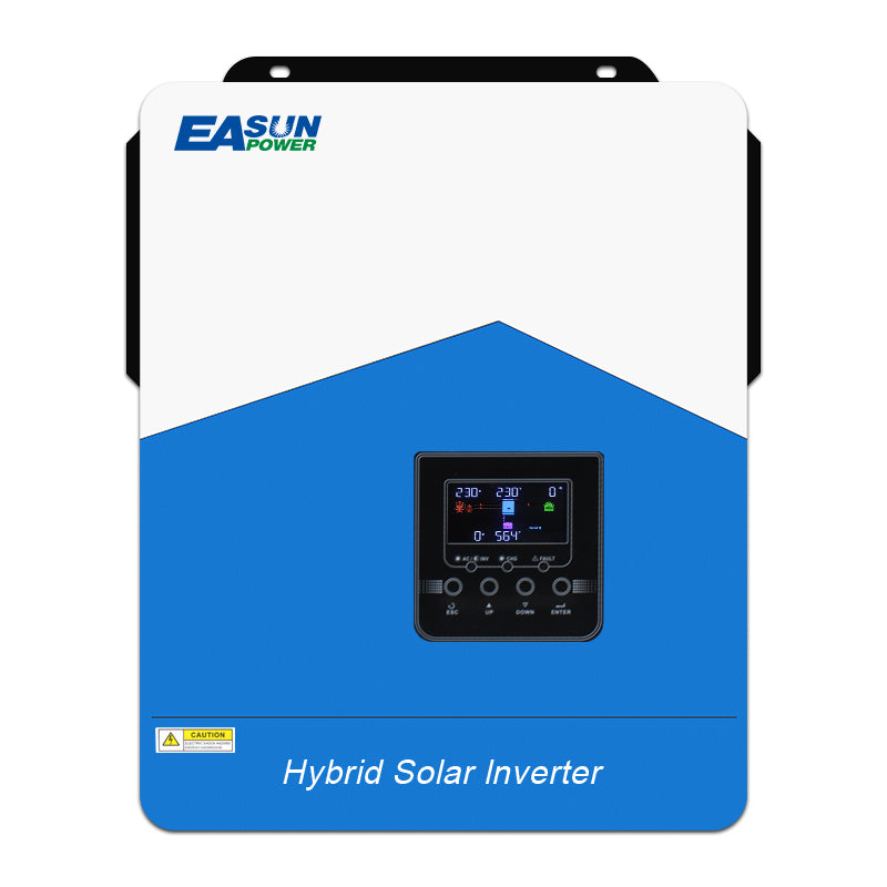 Inverter solare EASUN da 4200 W, onda sinusoidale pura, inverter fuori rete, caricabatterie MPPT da 120 A, doppia uscita