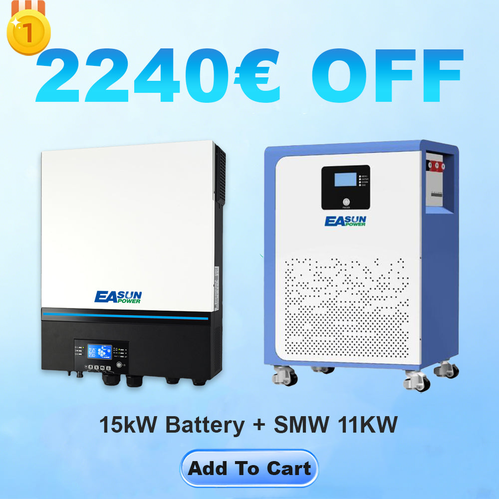 15kWh Battery + SMW 11kW Inverter Bundle | Home Energy Storage Solution