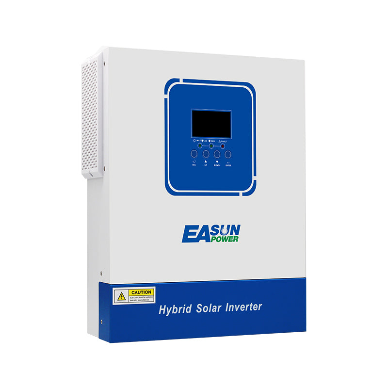 Falownik solarny EASUN Off Grid 3200 W, czysta fala sinusoidalna, wbudowany MPPT 100 A, z Wi-Fi