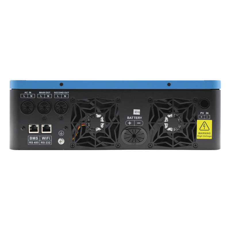 Inverter solare EASUN da 4200 W, onda sinusoidale pura, inverter fuori rete, caricabatterie MPPT da 120 A, doppia uscita