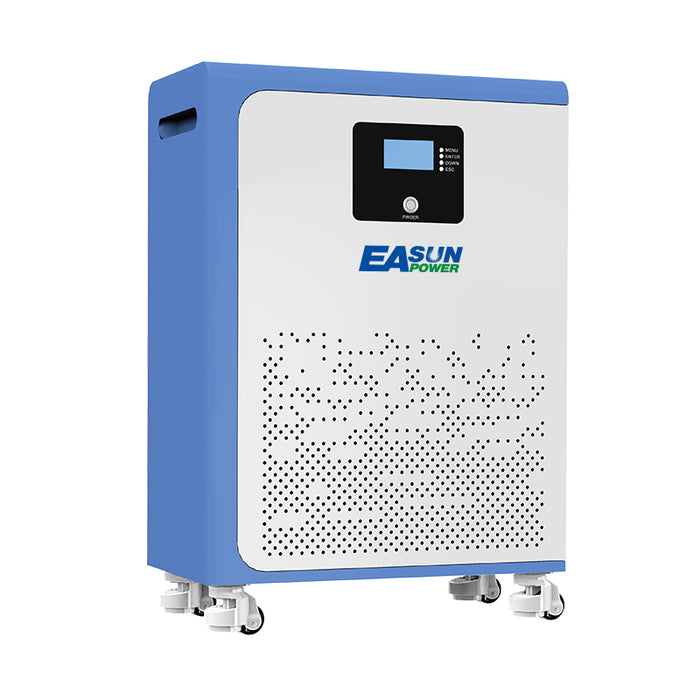 【0% VAT】EASUN 5kwh 10kwh 15kwh 51.2V Lifepo4 Battery 100AH 200AH 300AH Solar Energy Storage Battery