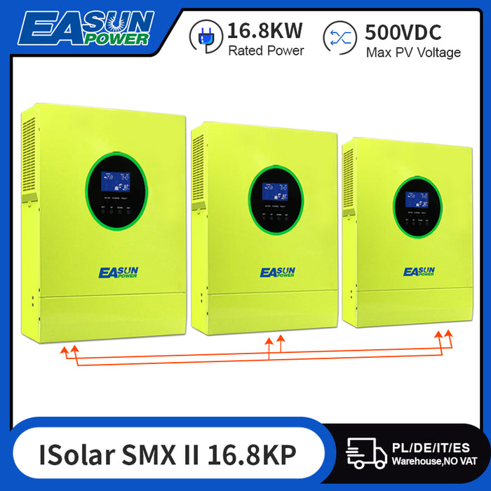 EASUN POWER 16800W Off Grid Solar Inverter MPPT 80A Solar Charger