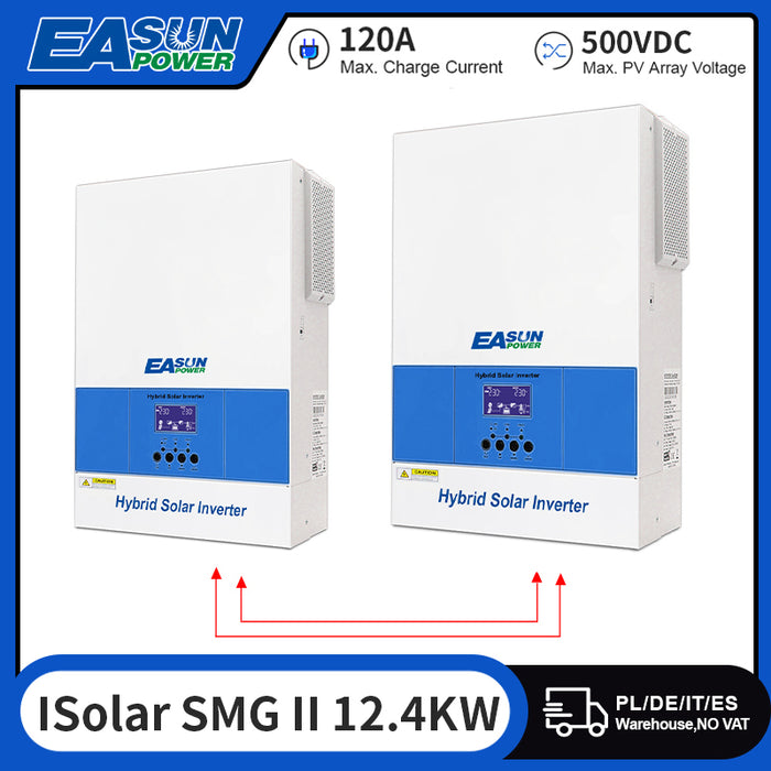 EASUN POWER 12400W Solar Inverter MPPT 120A Charger Off Grid inverter